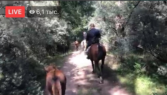 Եթե ուղիղ եթերում ընկնես ձիուց՝ դիտումները կտրուկ կավելանան․ Փաշինյանն ընտանիքի հետ ձի է վարել