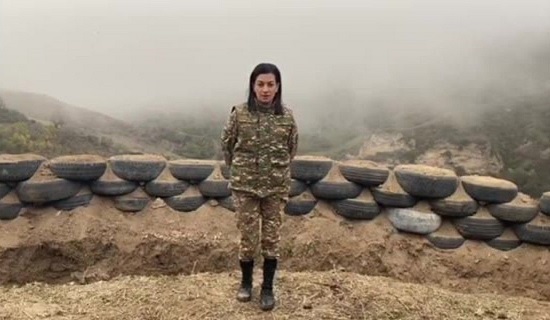 Մեր ջոկատով շարունակում ենք պահել այն դիրքը,որ վստահված է մեզ. Աննա Հակոբյանը տեսանյութ է հրապարակել