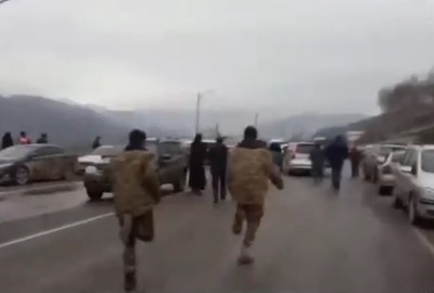 Կապանում բողոքի ակցիայի ժամանակ կրակոցի ձայներ են լսվել