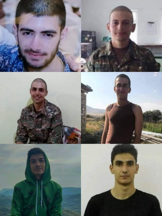 Հրապարակվել են անտառներում գտնված 6 հայ զինվորների լուսանկարները