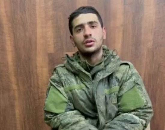 Ռուսական բանակի հայազգի զինվորը գերեվարվել է ուկրաինացիների կողմից