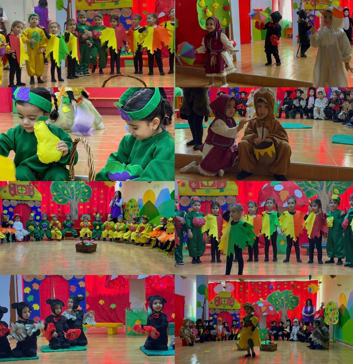 Հրաշամանուկ փոքրիկներն անտառի բնակիչների կերպարում․․․աշունը՝ Մուրզիլկա մանկապարտեզում