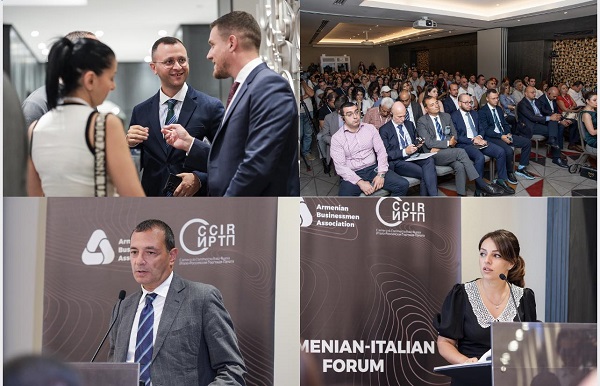 Իտալական շուկան առավել հասանելի կդառնա հայ գործարարների համար. կայացավ Հայ-Իտալական «Ամրապնդելով գործընկերային կապերը» ֆորումը