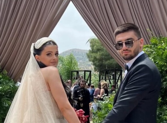 Առաջին կադրերը  Մենչի դստեր՝ Էլինայի հարսանիքից