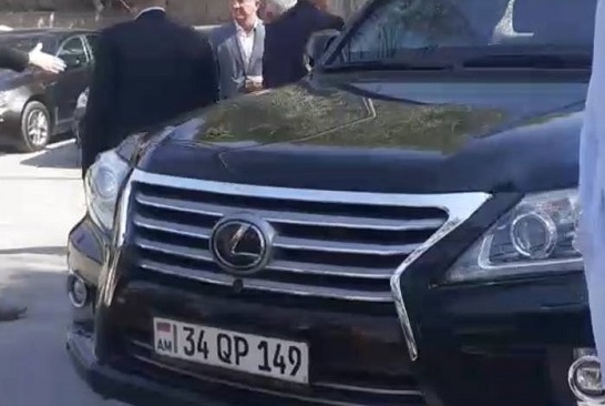 ՔՊ. Սերժ Սարգսյանի մեքենայի տառերը․․․