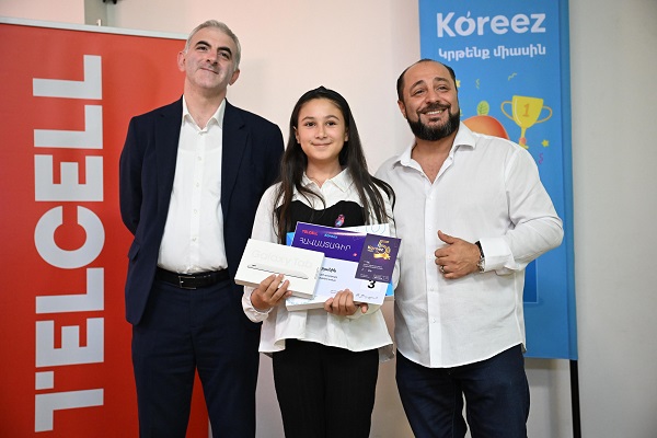 Telcell-ը՝ մաթեմատիկական կրթության կողքին. ամփոփվեցին Koreez-Telcell բլից մրցույթների արդյունքները