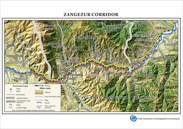 «Ադրբեջանում հրապարակվել է, այսպես կոչված, «Զանգեզուրի միջանցքի» քարտեզը»․ Վարուժան Գեղամյան