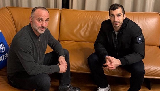 Եղիշե Մելիքյանը հանդիպել է Հենրիխ Մխիթարյանին