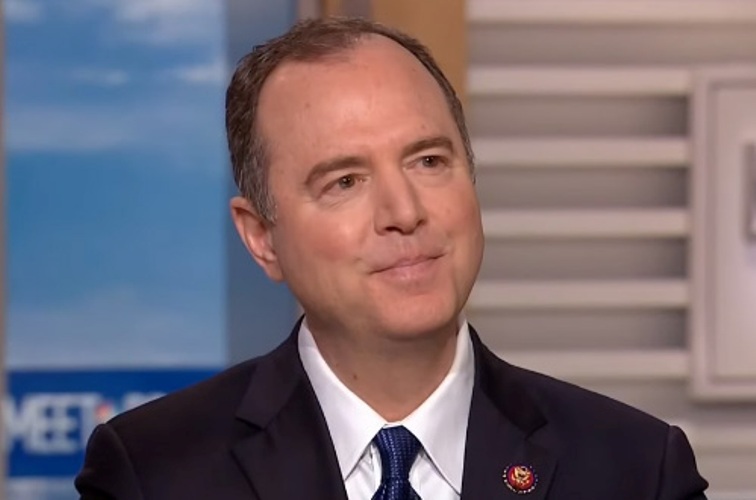 This is a vote I've been waiting for for 19 years. Adam Schiff was touched during the talk