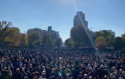 Բազմամարդ հանրահավաք Ազատության հրապարակում