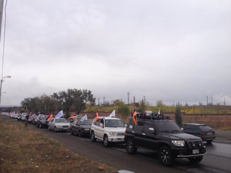  Ավտոերթը Ջերմուկից դեպի Երևան մեկնարկել է