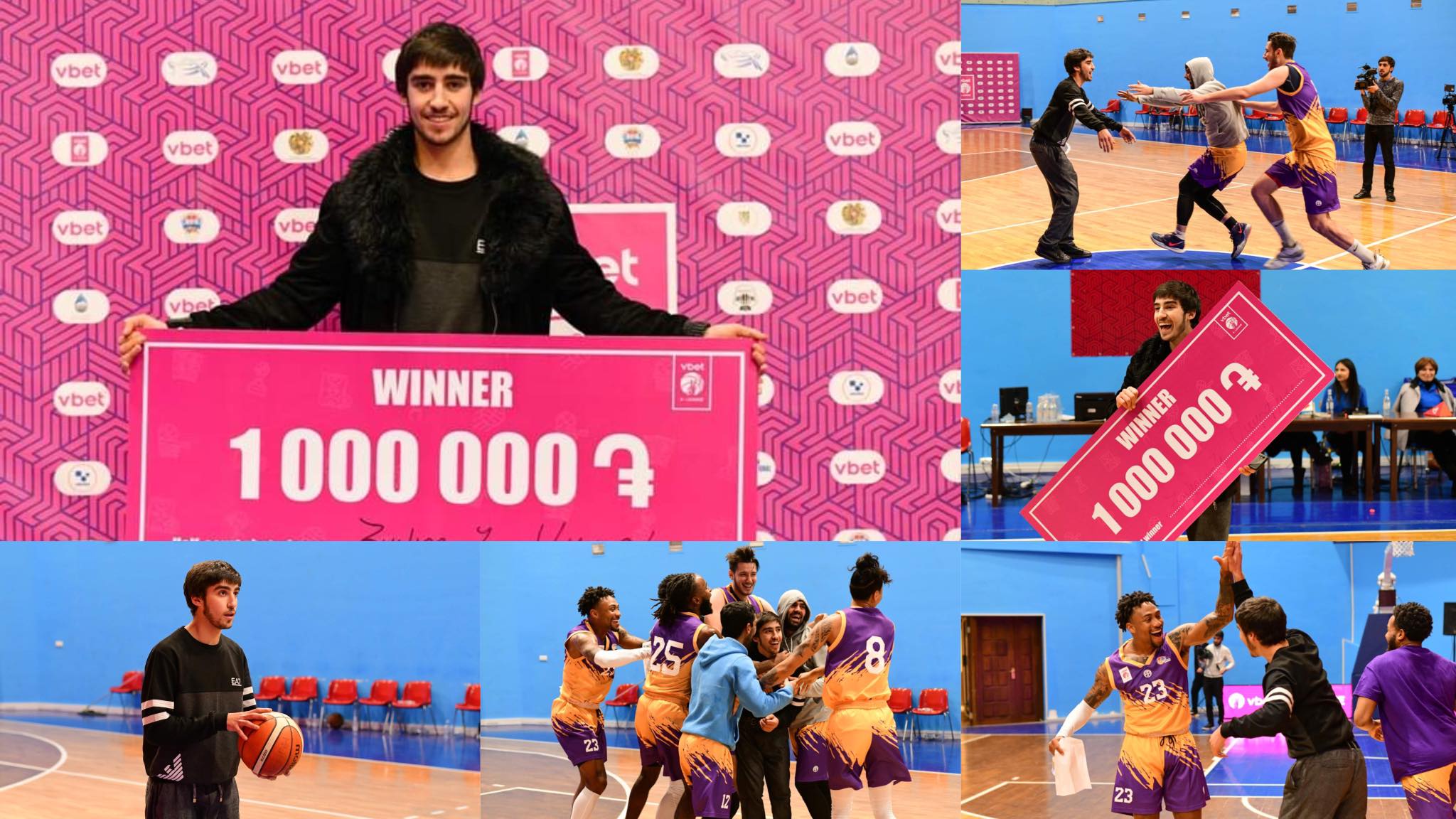 Բասկետբոլի Vbet Ա-Լիգայում երկրպագուն դիպուկ նետումով հաղթել է 1 մլն դրամ մրցանակը