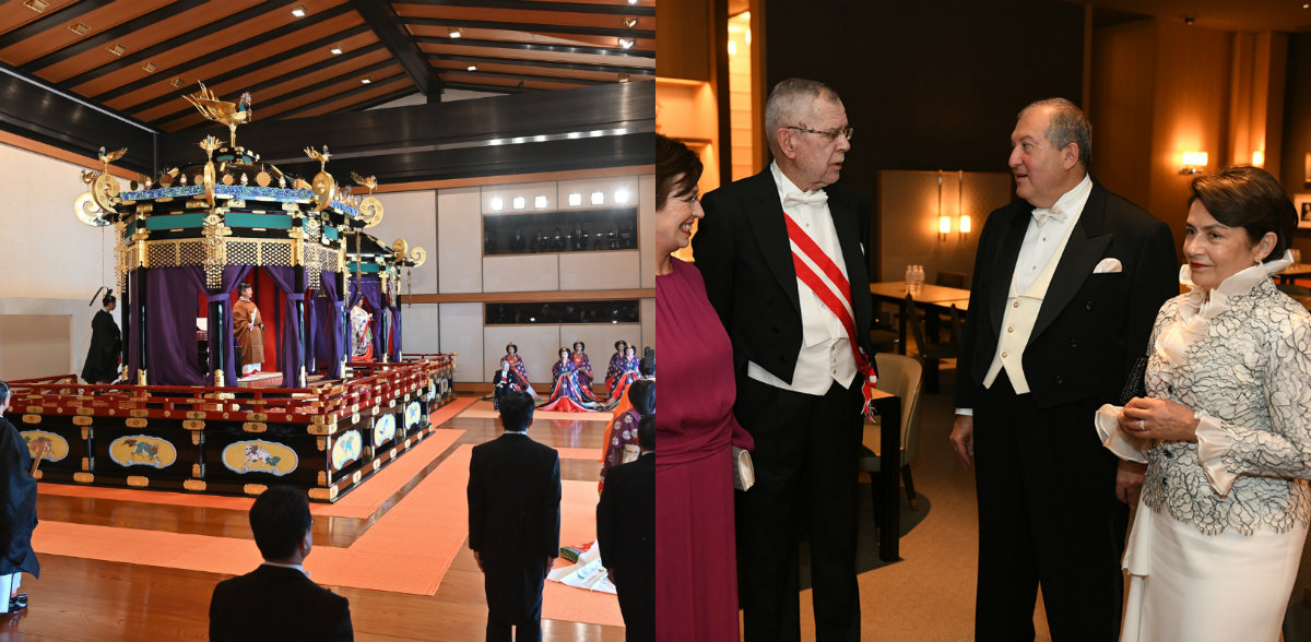 Ճապոնիայում սկսվել է Ռեյվա դարաշրջանը․ Արմեն Սարգսյանը` կայսր Նարուհիթոյի գահակալությանը